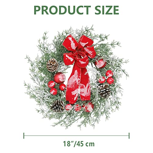 18 Inch Christmas Wreath Decoration