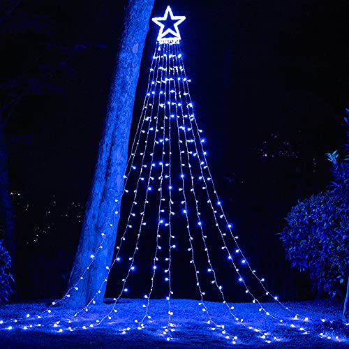 LED Star Christmas Tree Lights, Decoration