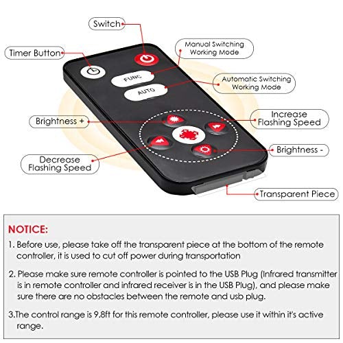 Christmas  3D Twinkle Hanging Lights w/ Timer