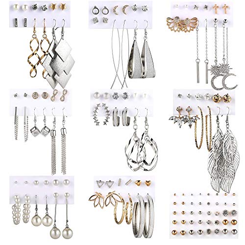 104 Pairs Earrings Set for Women