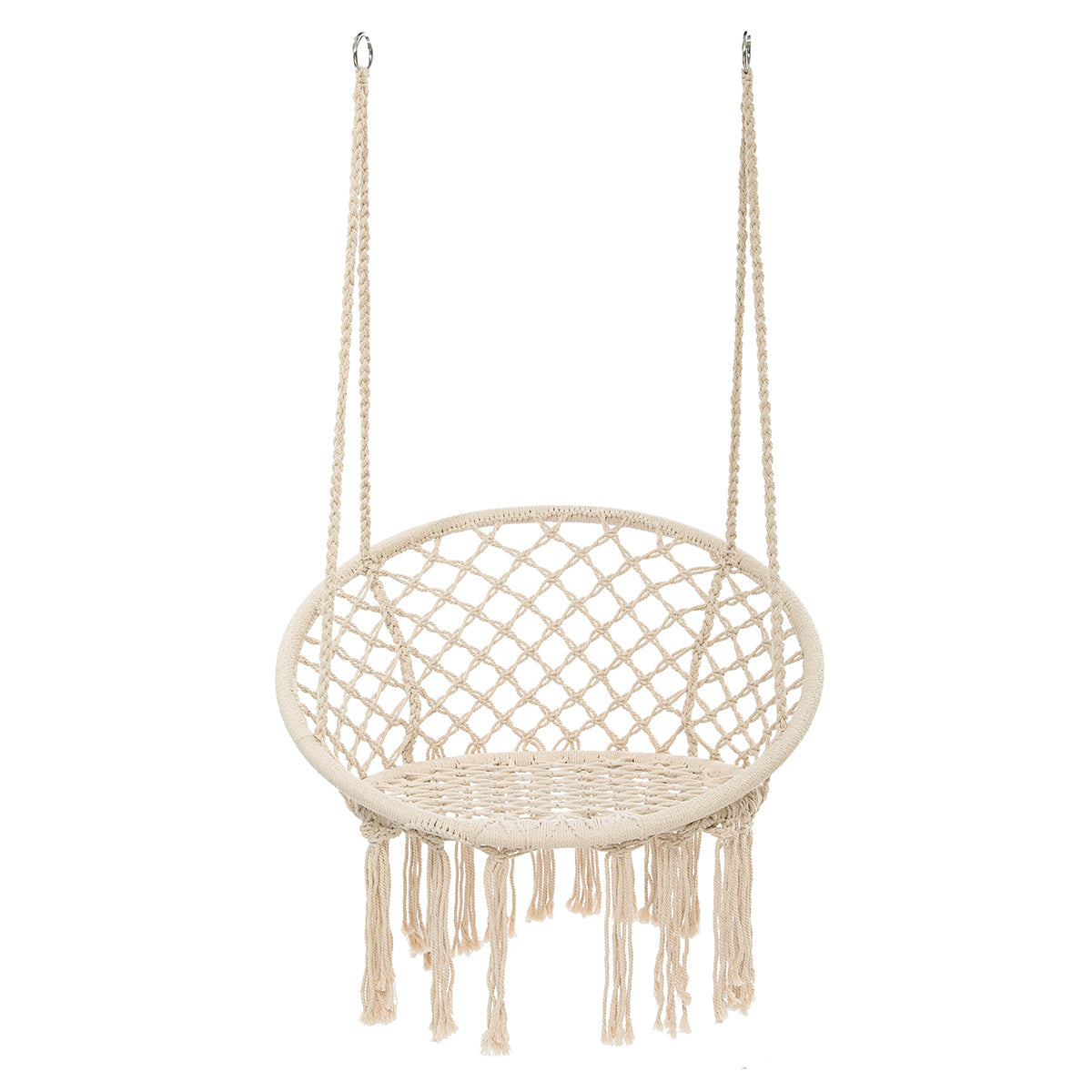 Hanging Hammock Chair Macrame Swing Seat Mesh