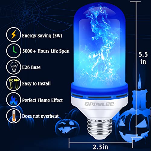 Halloween Decorations LED Flame Light Bulbs