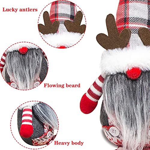 Christmas Gnomes Decorations w/ Cute Antlers