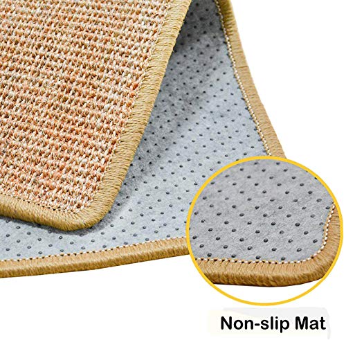 Horizontal Cat Floor Scratching Pad/Mat, Protect Carpets and Sofas