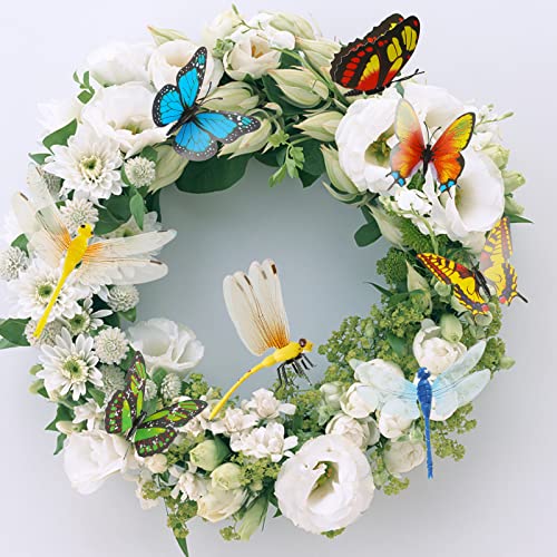 Butterfly Stakes, 50pcs 11.5inch for Garden Decoration