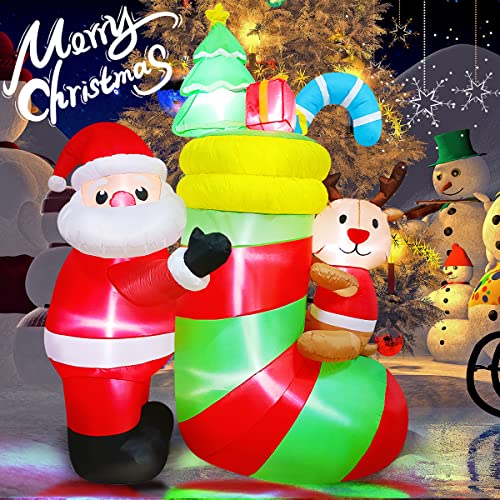 7ft Inflatable Santa Claus Christmas Decoration