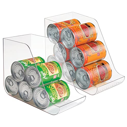 2 Pack Plastic Kitchen Storage Organizer for Canned Food