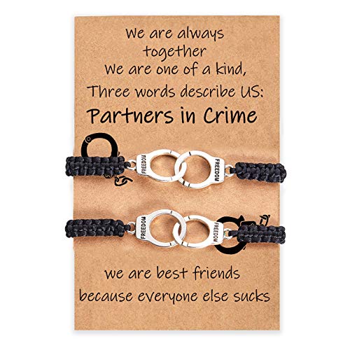 Best Friends Handcuff Bracelets