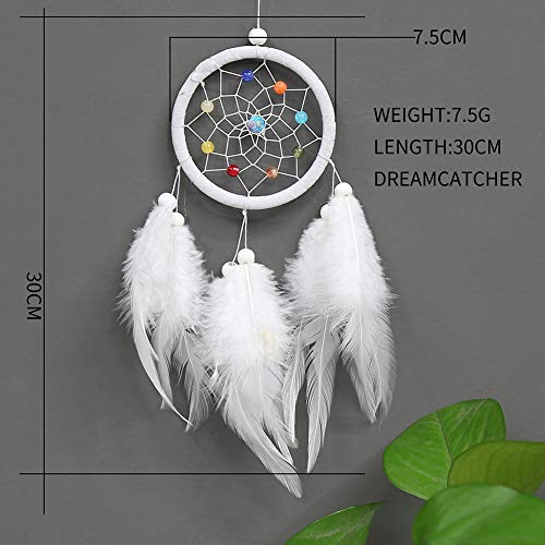 Elegant Handmade Feather Dreamcatcher