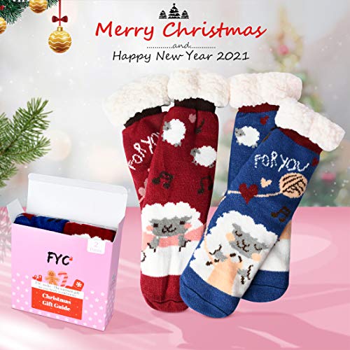 Cozy & Warm Thick Soft Wool Christmas Gift Winter Socks for Women