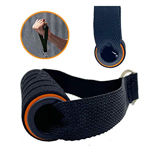 Resistance Bands Set for Exercise with 5 Resistant Bands, 2 Foam Handles, 2 Ankle Strap, 1 Door Anchor, and a Bag (11 pcs)