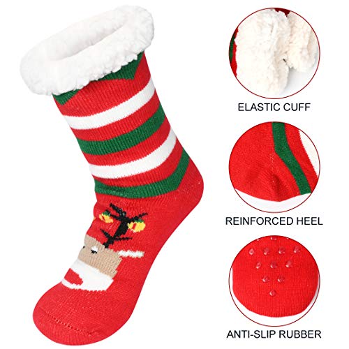 Cozy & Warm Thick Soft Wool Christmas Gift Winter Socks for Women