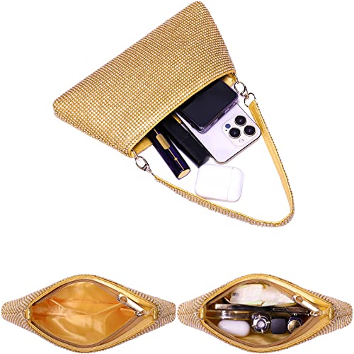 Rhinestone Clutch Purses for Women Bling Evening Bag