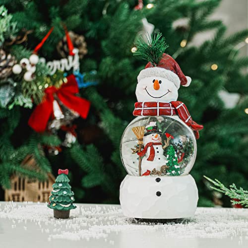 100mm Musical Snow Glitter Water Globe Christmas Decoration