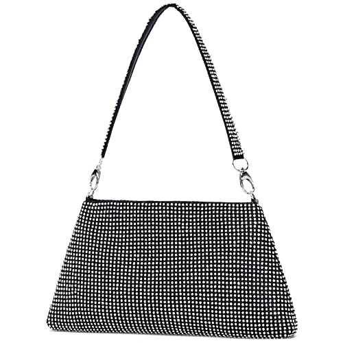 Rhinestone Clutch Purses for Women Bling Evening Bag