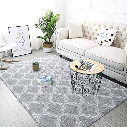 Luxury Indoor Plush Fluffy Rug Extra Soft and Comfy Carpet