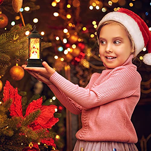 8 Pieces Mini Christmas Lanterns Decoration
