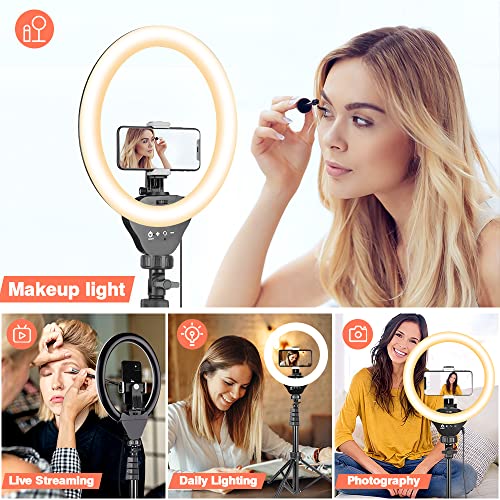 12” LED Ring Light with Stand and Phone Holder