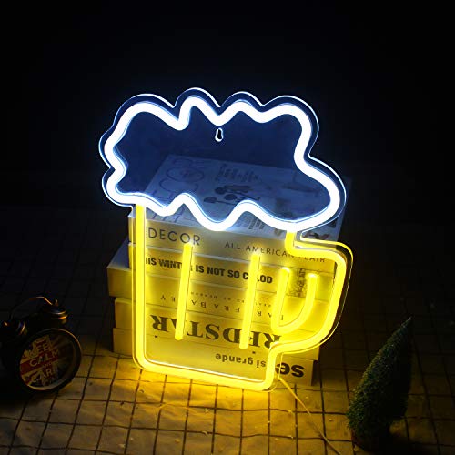 Beer Shaped LED Neon Sign Night Light