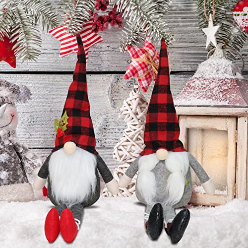 2 Pack Christmas Gnomes Decoration