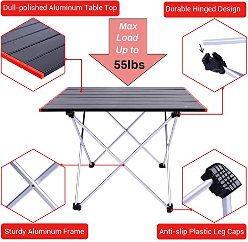 Camping/Beach Table w/ Mesh Storage Bag