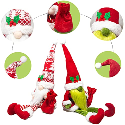 2 Pc Christmas Gnomes Decoration