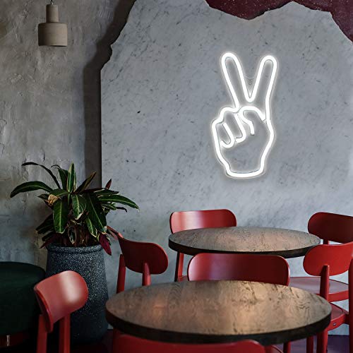 Gesture LED Neon Signs for Home Decoration