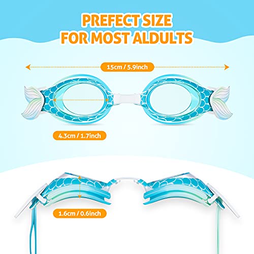 Kids Anti Fog Swimming Goggles Clear No Leaking