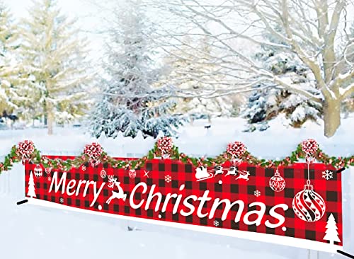 Merry Christmas Banner Decoration