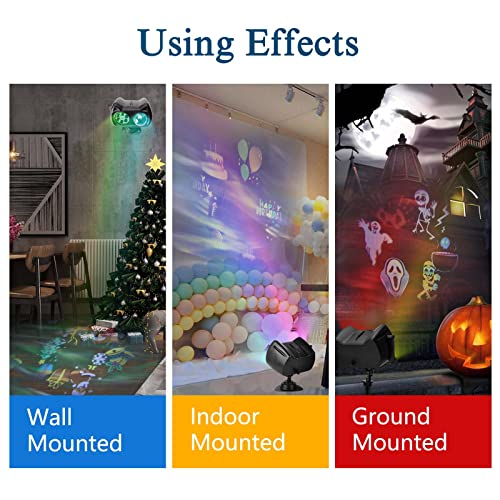 2 in 1 Christmas & Halloween Projector Lights