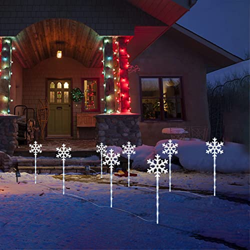 Solar Christmas Pathway Lights