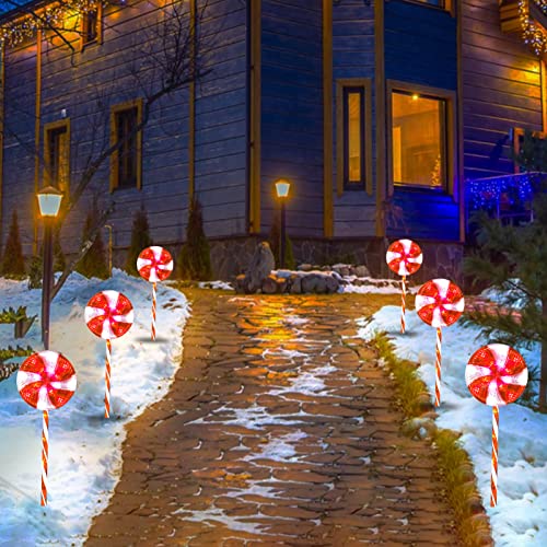 Solar Christmas Pathway Lights