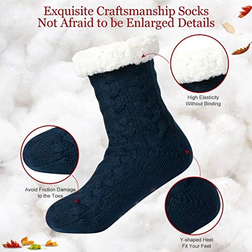 Cozy & Warm Thick Soft Wool Christmas Gift Winter Socks for Women