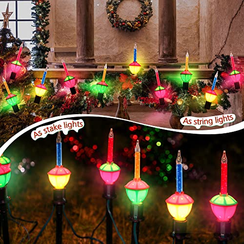 10 Bubble 18 Feet Christmas Pathway Lights Decoration