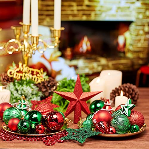 103-Pack Assorted  Christmas Ball Ornaments