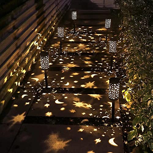 6 Pack Solar Garden Lights