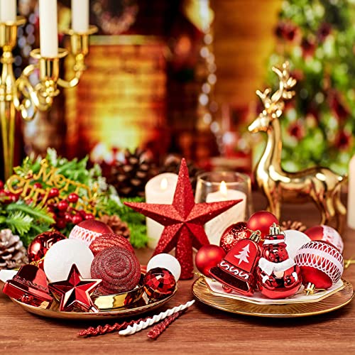 103-Pack Assorted  Christmas Ball Ornaments