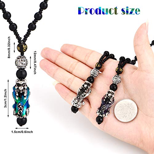 4 Piece Feng Shui Pi Xiu Pi Yao Bracelet Necklace Set