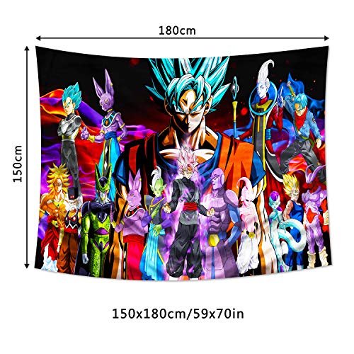 Dragon Ball Super Anime Tapestry Backdrop Decor