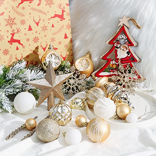 103-Pack Assorted  Christmas Ball Ornaments