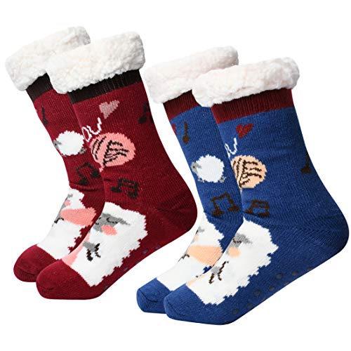 Cozy & Warm Thick Soft Wool Christmas Gift Winter Socks for Women