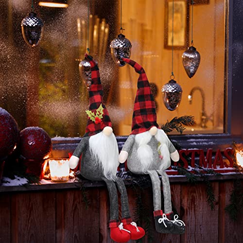 2 Pack Christmas Gnomes Decoration