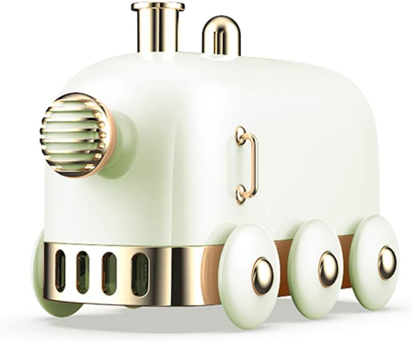 Mini Humidifiers Portable 300ml Desktop Quiet & Ultrasonic w/ USB Charge Auto Shut Off (Green)