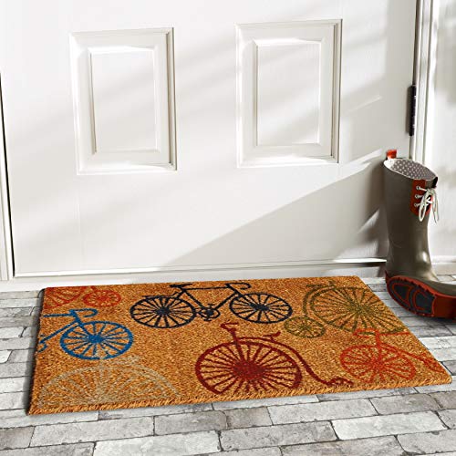 Bicycles Doormat, 24" x 36"