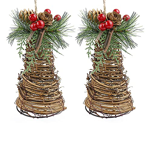 2 Pcs Christmas Hanging Decoration