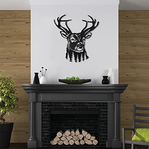 3D Metal Deer Decoration Farmhouse Deer