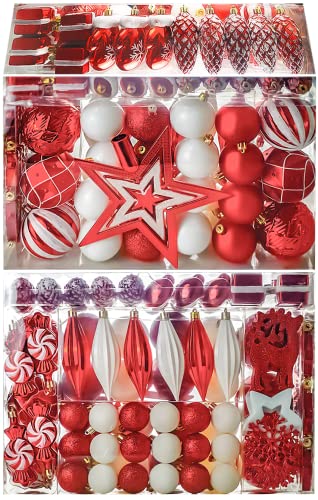 88pcs Christmas Decorations Balls Ornament