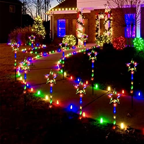 Solar Christmas Pathway Lights