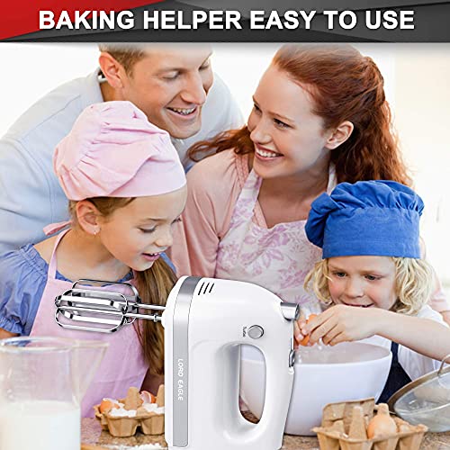 400W Power Handheld Mixer for Baking Cake Egg Cream Food Beater