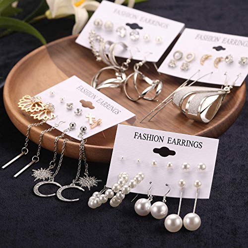 104 Pairs Earrings Set for Women